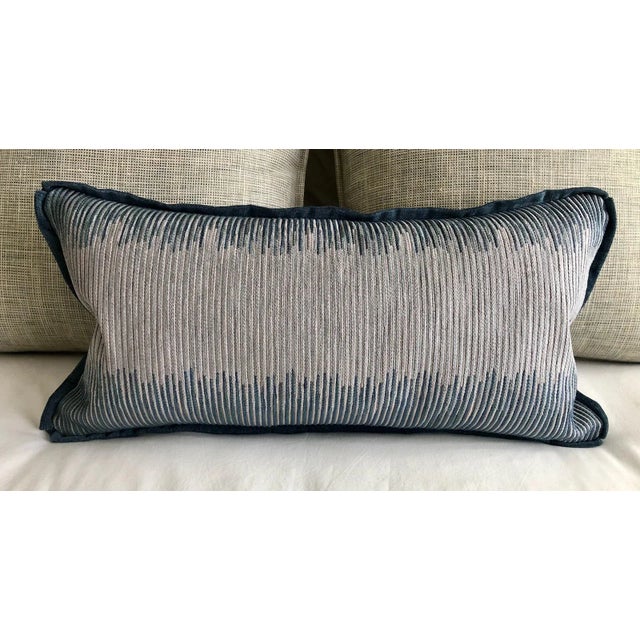 Ombre Strip Throw Pillow For Sale In Los Angeles - Image 6 of 6