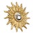 Vintage Convex Gilt Sunburst Witch Mirror, 1960s For Sale - Image 15 of 18