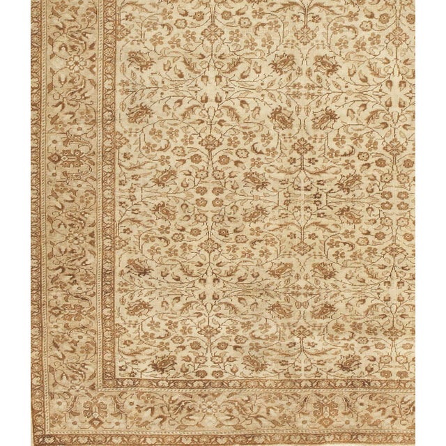 1940s Vintage Turkish Sivas Area Rug 4'10 X 7'2 For Sale - Image 5 of 8