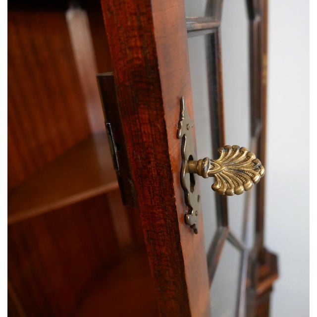 Vintage English Corner Cupboard, 20th Century For Sale - Image 11 of 17