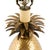 Hollywood Glam Brass Pineapple Table Lamp – Mid‑Century Style Sculptural Accent Lamp For Sale In Greensboro - Image 6 of 7
