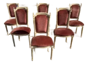 Fine 19th Century French Louis XVl Dining Chairs - Set of 6