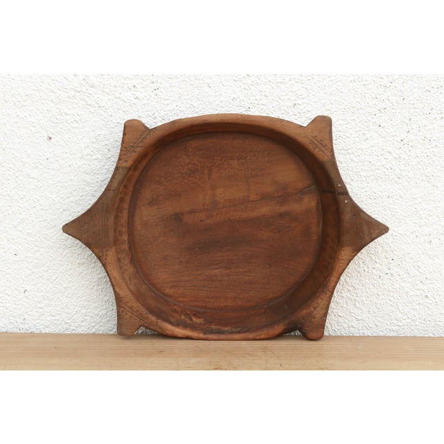 Organic Modern Wood Tray For Sale - Image 4 of 6