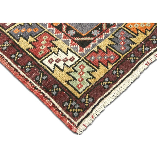 Illustration 1960s Turkish Oushak Rug For Sale - Image 3 of 7