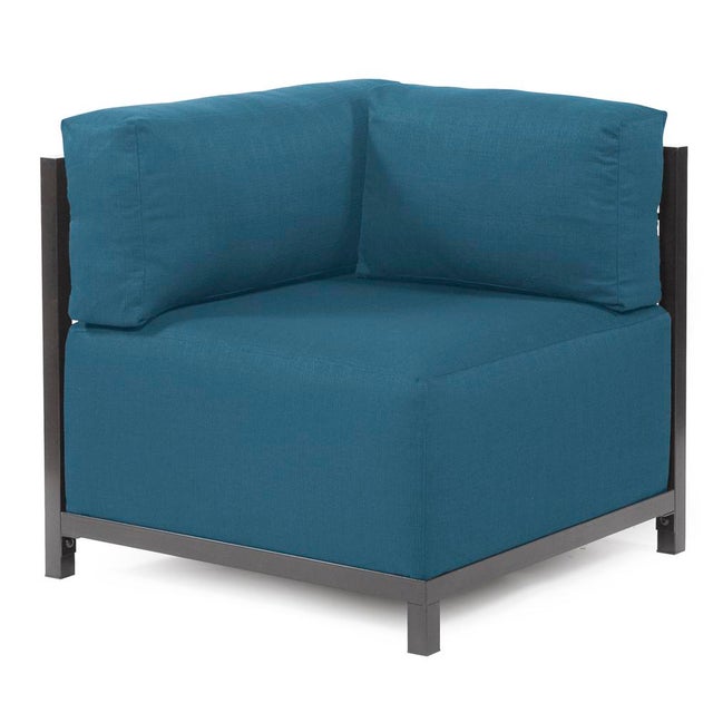 Industrial Axis Chair Seascape Turquoise Titanium Frame For Sale - Image 3 of 7