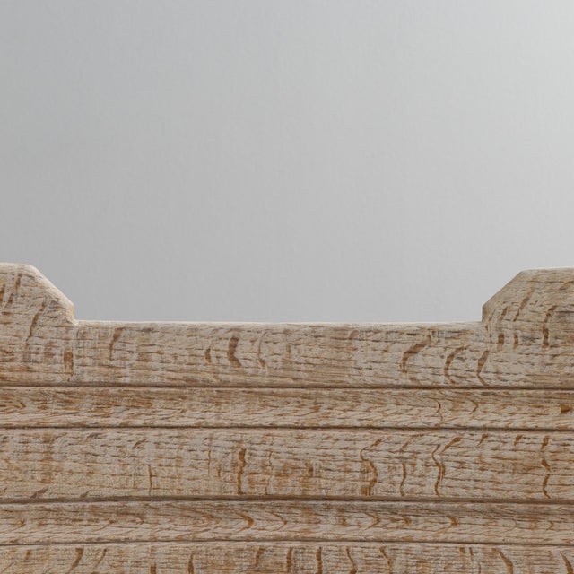 Mid 20th Century 20th Century French Oak Dining Chairs With Upholstered Seats - Set of 6 For Sale - Image 5 of 18