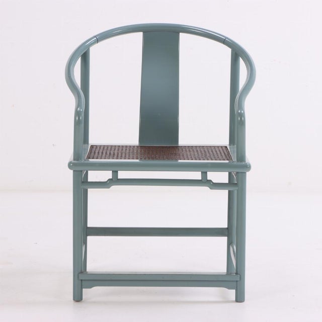 Found in Argentina, this simple and minimalist set nods to both MCM design and ancient Chinese style. The horseshoe backs...