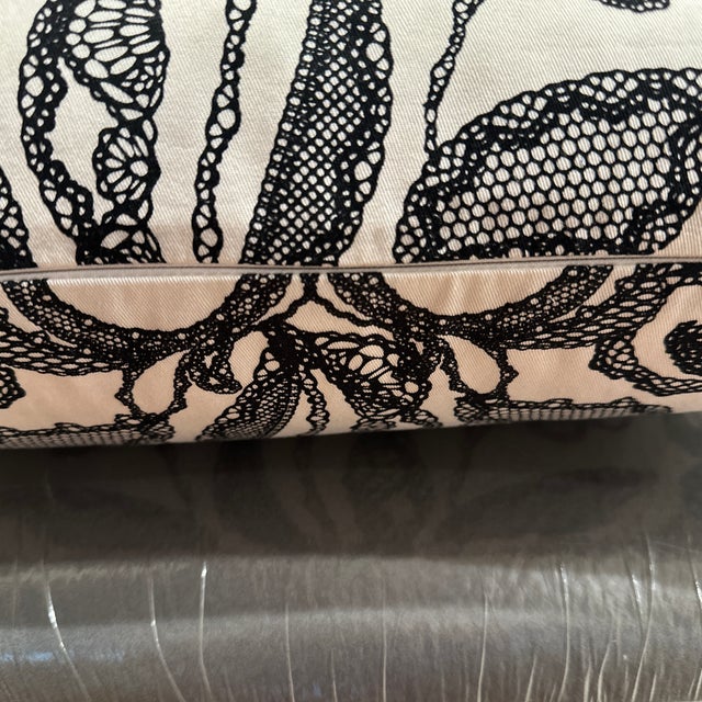 Modern Handcrafted Decorative Pillow Case For Sale - Image 3 of 6