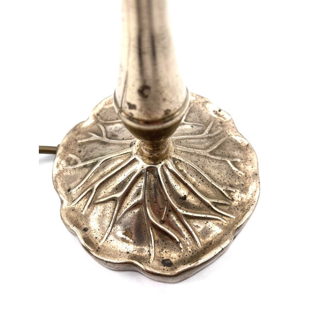 Brass Lamp with Glass Beads Shade from Hepa, 1970s For Sale - Image 16 of 18