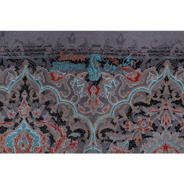 Traditional Rug & Kilim’s Contemporary Floral Rug With Dense Paisley Florals in Jewel Tones For Sale - Image 3 of 10