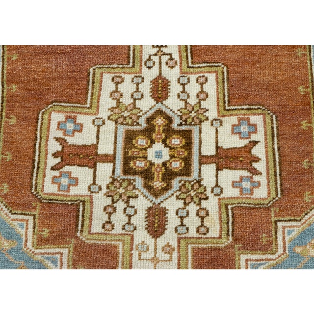 Turkish Vintage Rug 3'6" x 6'3" #17953 For Sale In Houston - Image 6 of 8