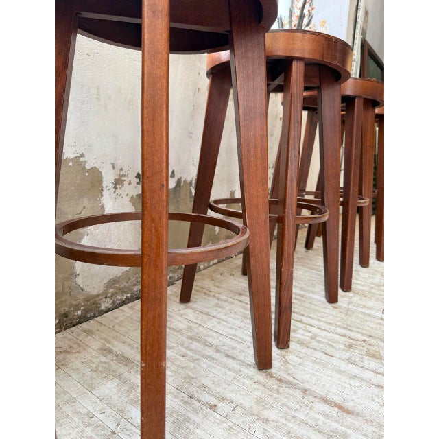 Vintage Baumann Stools, 1970s, Set of 6 For Sale - Image 14 of 18