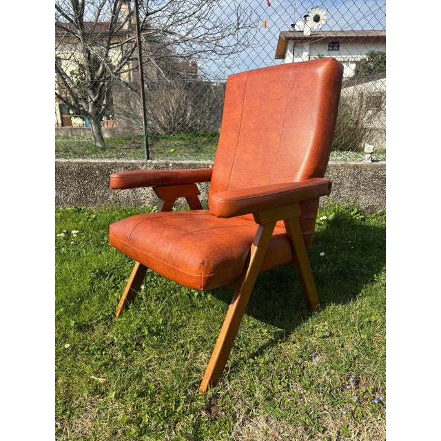 Vintage Reclining Chairs, 1950s, Set of 2 For Sale - Image 13 of 17