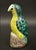 Early 20th Century Set of Three Porcelain Famille-Verte Parrots For Sale - Image 10 of 13
