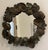 Vintage Coastal Palm Beach Style / Dresden Style Patinated Brass Seashell Mirror For Sale - Image 10 of 13