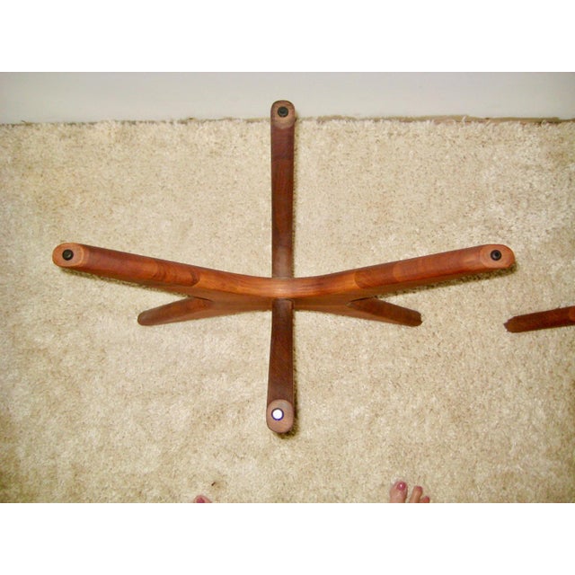 Brown 1960s Adrian Pearsall Model L1618-Et Craft Associates Jacks End Tables - A Pair For Sale - Image 8 of 11