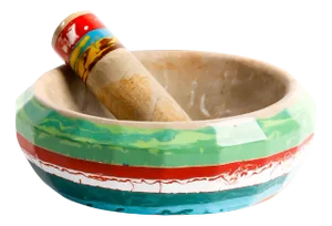 El Mortero #1 Mortar by Biel Miralles, Set of 2
