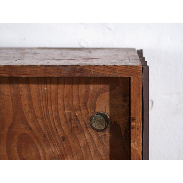 Wood Japanese Storage Chest of Drawers For Sale - Image 7 of 15