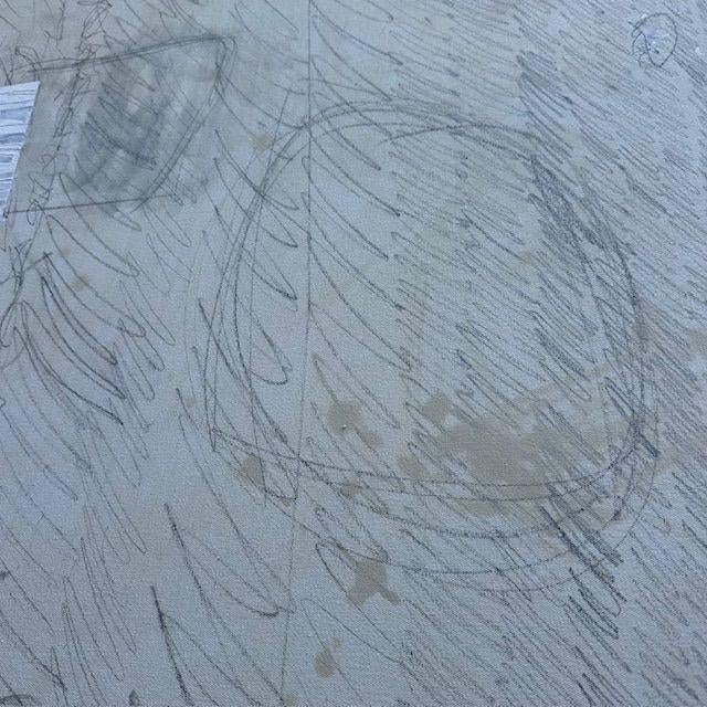 Paint William McClure - Large Mixed Media Abstract on Canvas For Sale - Image 7 of 9