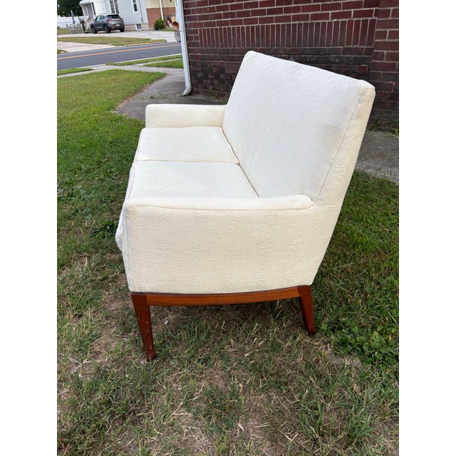 Mid-Century Modern 1960’s McCobb Style Settee For Sale - Image 3 of 12