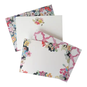 Happy Menocal "Posy" Stationery - Set of 20 Cards and Envelopes