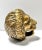 Vintage Solid Brass Lion Head Sculpture, Paperweight or Desk Object For Sale In Louisville - Image 6 of 8