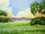 Contemporary Lompoc Valley Eucalyptus Lynne French 11x14 California Landscape O/C For Sale - Image 3 of 5