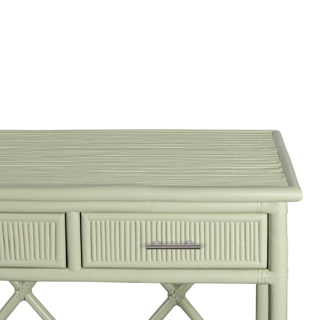 David Francis Aruba Sideboard - Celery Green For Sale - Image 4 of 9