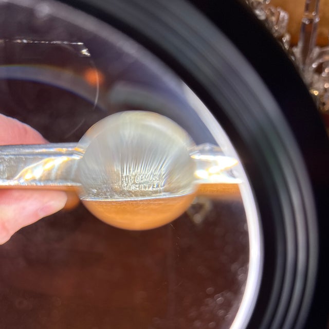 Traditional Sterling Silver Mirror Plateau For Sale - Image 3 of 5