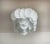 Transparent Murano Ceiling Lamp – Frosted Carved Glass Leaves For Sale - Image 8 of 10