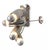 Silver Alcoholic Wall Light by Dario Nasuti For Sale - Image 8 of 16