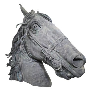 Fernando Sánchez Castillo, Horse Head, 2004, Bronze For Sale