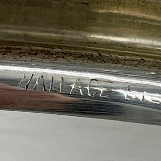 Early 20th Century Neoclassical Sterling Silver & Cut Glass Crudite Tray by Wallace For Sale - Image 11 of 12