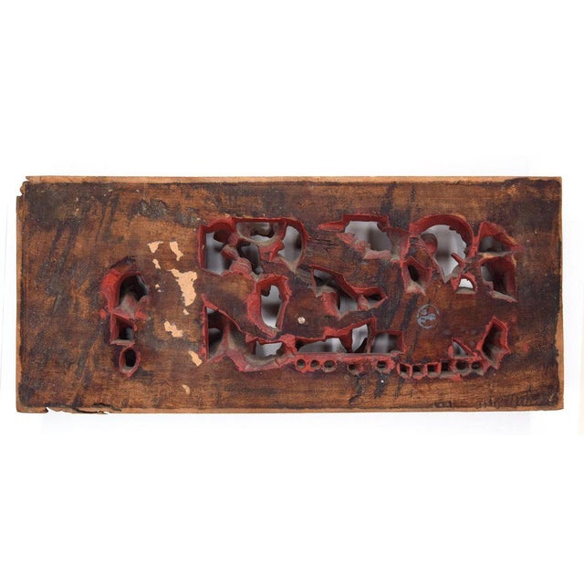 Chinese Wood Relief is an original artwork realized by an anonymous manufacturer in the early XX century. Wooden carved...