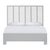 Liam Standard Bed Queen - Light Gray For Sale - Image 12 of 12