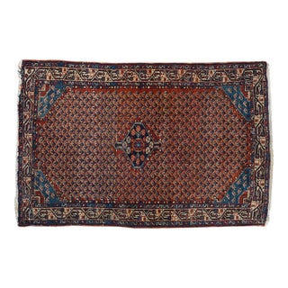 Vintage Fine Tajabad Rug - 2'8" x 4'1" For Sale