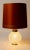 Small Table Lamp with Illuminated Lamp Foot, 1960s, in Very Good conditions. Designed 1960 to 1969 European Plug (up to...