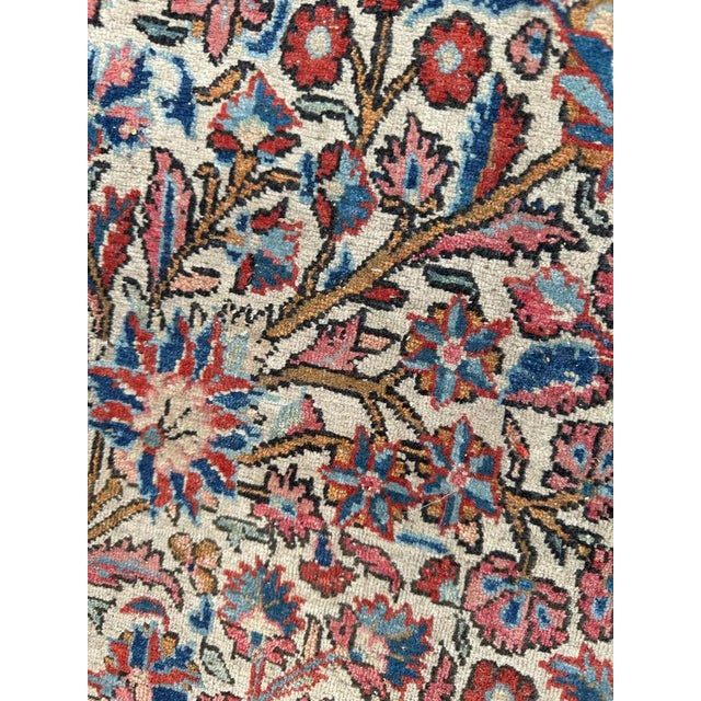 Floral Kashan Rug, 1920s For Sale - Image 10 of 18