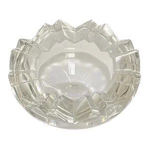 Modernist 1970's Rosenthal Crystal Glass Vide-Poche Bowl