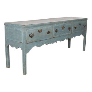 English Painted Dresser Base For Sale