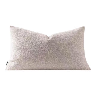 Designer Modern Gray Lumbar Pillow For Sale