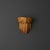 Wood Handcrafted 'Barbara' Half-Dome Rattan Pencil Reed Wall Sconce Bent Rattan Art Deco Wall Light For Sale - Image 7 of 12