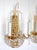 24 Karat Gilded Brass Lead Crystal Wall Lamps from Palwa, 1960, Set of 2 For Sale - Image 11 of 15