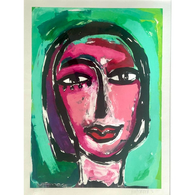 Christine Haberstock — Untitled Monoprint #1, 1996 For Sale In Los Angeles - Image 6 of 10