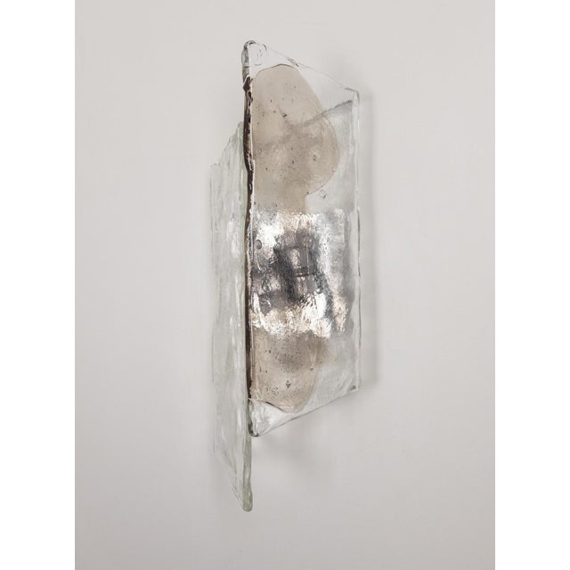 Large Murano Glass Sconce from Kalmar, Austria, 1970s For Sale - Image 6 of 14