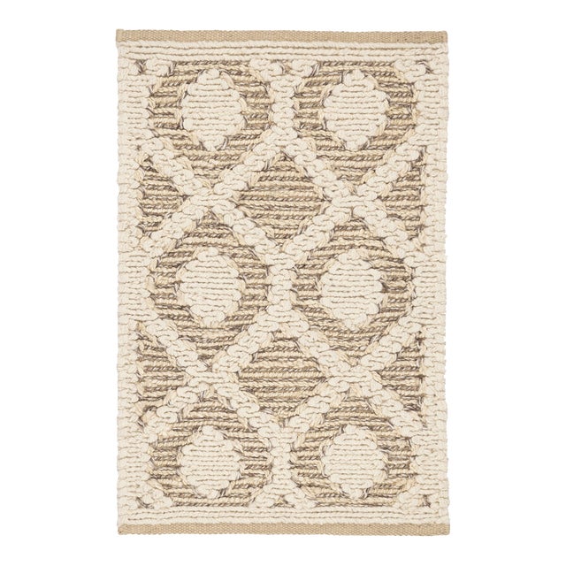Dash & Albert by Annie Selke Capri Soumak Woven Jute Rug, 7' 6" x 9' 6" For Sale