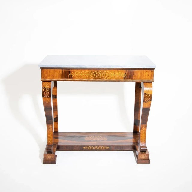 Antique Charles X Console Table For Sale - Image 15 of 15