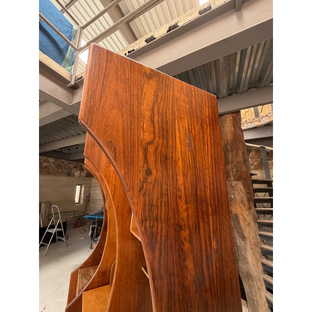 Sculptural Modular Library Wall Unit Desk Gerald McCabe Mid Century Modern For Sale - Image 9 of 15