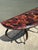 Vintage Maitland Smith Tessellated Coconut Shell Console Table For Sale - Image 9 of 12