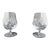Waterford Crystal Monaghan 4 5/8" Brandy Glass Snifter Pair Unused Original Box For Sale